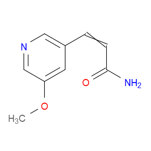 3-(5-Methoxy-3-pyridinyl)-2-propenamide
