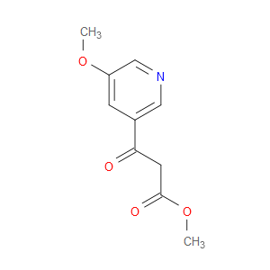 Methyl 5-methoxy-β-oxo-3-pyridinepropanoate