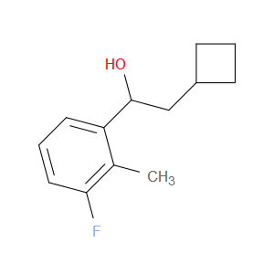 α-(Cyclobutylmethyl)-3-fluoro-2-methylbenzenemethanol