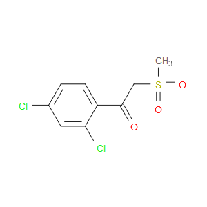 Ethanone, 1-(2,4-dichlorophenyl)-2-(methylsulfonyl)-