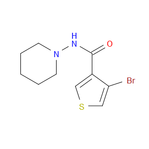 4-Bromo-N-1-piperidinyl-3-thiophenecarboxamide