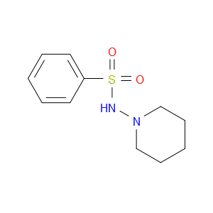 N-1-Piperidinylbenzenesulfonamide