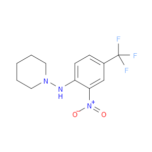 N-(2-nitro-4-(trifluoromethyl)phenyl)piperidin-1-amine