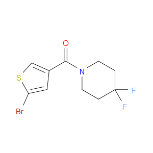 (5-Bromo-3-thienyl)(4,4-difluoro-1-piperidinyl)methanone