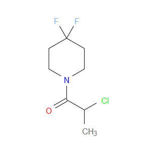 2-Chloro-1-(4,4-difluoro-1-piperidinyl)-1-propanone