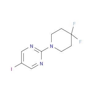 2-(4,4-Difluoro-1-piperidinyl)-5-iodopyrimidine