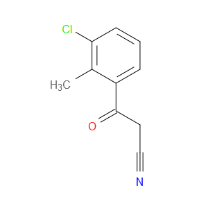 3-Chloro-2-methyl-β-oxobenzenepropanenitrile
