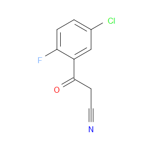 5-Chloro-2-fluoro-β-oxobenzenepropanenitrile
