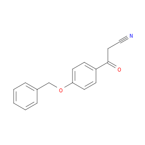 β-Oxo-4-(phenylmethoxy)benzenepropanenitrile