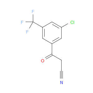 Benzenepropanenitrile, 3-chloro-β-oxo-5-(trifluoromethyl)-