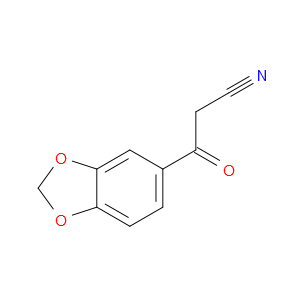 β-Oxo-1,3-benzodioxole-5-propanenitrile