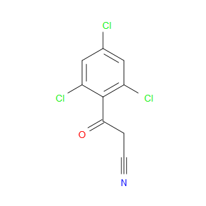 2,4,6-Trichloro-β-oxobenzenepropanenitrile