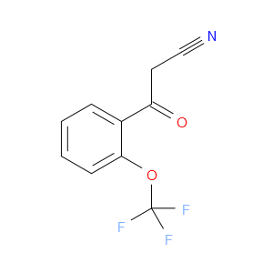β-Oxo-2-(trifluoromethoxy)benzenepropanenitrile