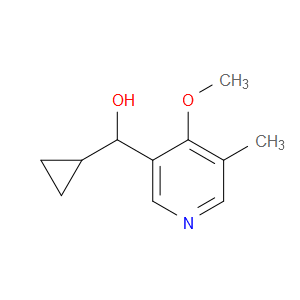 cyclopropyl(4-methoxy-5-methylpyridin-3-yl)methanol