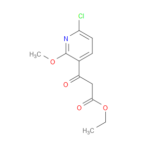 Ethyl 6-chloro-2-methoxy-β-oxo-3-pyridinepropanoate