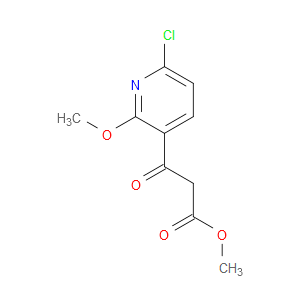 Methyl 6-chloro-2-methoxy-β-oxo-3-pyridinepropanoate