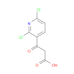 2,6-Dichloro-β-oxo-3-pyridinepropanoic acid
