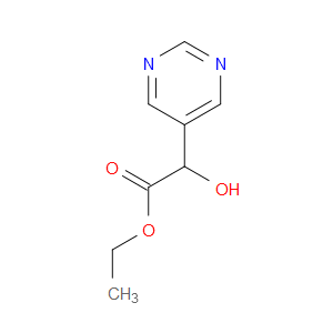 Ethyl α-hydroxy-5-pyrimidineacetate