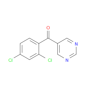 Methanone, (2,4-dichlorophenyl)-5-pyrimidinyl-