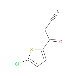 5-Chloro-β-oxo-2-thiophenepropanenitrile