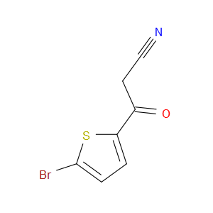 5-Bromo-β-oxo-2-thiophenepropanenitrile