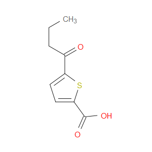 5-(1-Oxobutyl)-2-thiophenecarboxylic acid