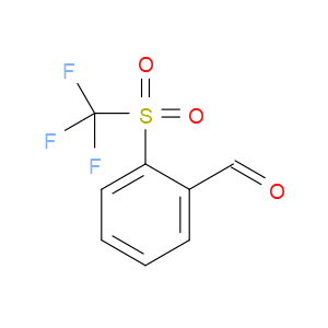 2-((trifluoromethyl)sulfonyl)benzaldehyde