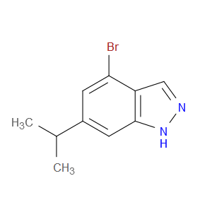 4-bromo-6-isopropyl-1H-indazole