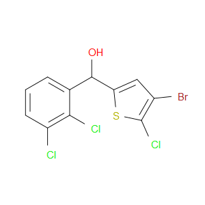 4-Bromo-5-chloro-α-(2,3-dichlorophenyl)-2-thiophenemethanol