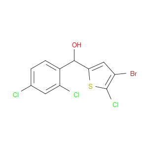 4-Bromo-5-chloro-α-(2,4-dichlorophenyl)-2-thiophenemethanol