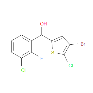 4-Bromo-5-chloro-α-(3-chloro-2-fluorophenyl)-2-thiophenemethanol