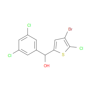 4-Bromo-5-chloro-α-(3,5-dichlorophenyl)-2-thiophenemethanol