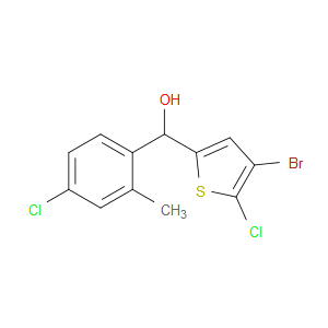 4-Bromo-5-chloro-α-(4-chloro-2-methylphenyl)-2-thiophenemethanol