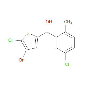 4-Bromo-5-chloro-α-(5-chloro-2-methylphenyl)-2-thiophenemethanol