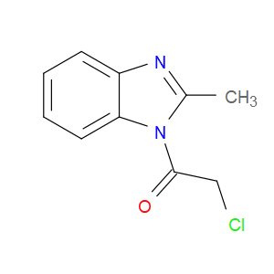 2-Chloro-1-(2-methyl-1H-benzimidazol-1-yl)ethanone