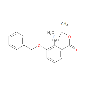 tert-butyl 3-(benzyloxy)-2-fluorobenzoate