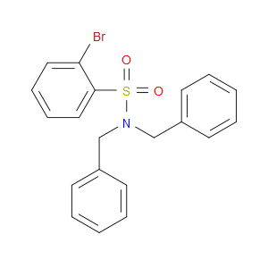 2-Bromo-N,N-bis(phenylmethyl)benzenesulfonamide