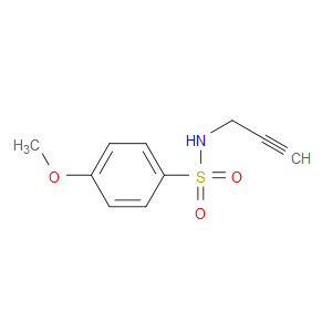 4-Methoxy-N-2-propyn-1-ylbenzenesulfonamide