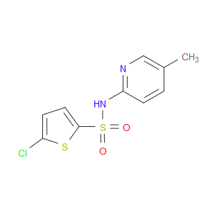 5-Chloro-N-(5-methyl-2-pyridinyl)-2-thiophenesulfonamide