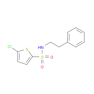 5-Chloro-N-(2-phenylethyl)-2-thiophenesulfonamide