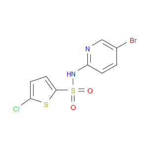 N-(5-Bromo-2-pyridinyl)-5-chloro-2-thiophenesulfonamide