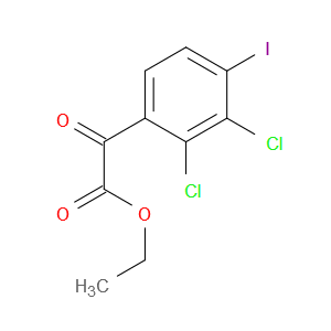 ethyl 2-(2,3-dichloro-4-iodophenyl)-2-oxoacetate