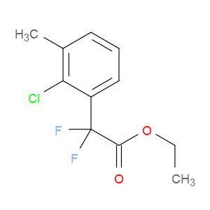 ethyl 2-(2-chloro-3-methylphenyl)-2,2-difluoroacetate