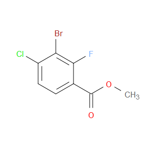 Methyl 3-bromo-4-chloro-2-fluorobenzoate