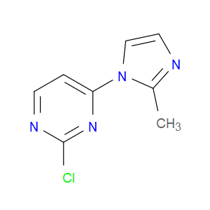 Pyrimidine, 2-chloro-4-(2-methyl-1H-imidazol-1-yl)-