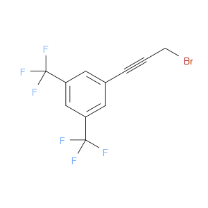 1-(3-Bromo-1-propyn-1-yl)-3,5-bis(trifluoromethyl)benzene