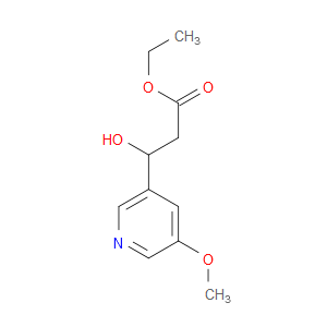Ethyl β-hydroxy-5-methoxy-3-pyridinepropanoate