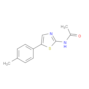 N-(5-(p-tolyl)thiazol-2-yl)acetamide