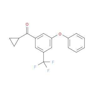 cyclopropyl(3-phenoxy-5-(trifluoromethyl)phenyl)methanone
