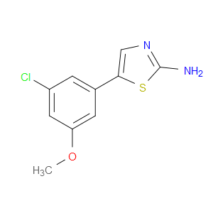 5-(3-Chloro-5-methoxyphenyl)thiazol-2-amine